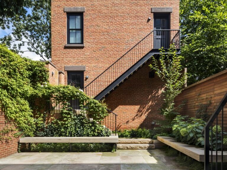 Henry Street Backyard Facade