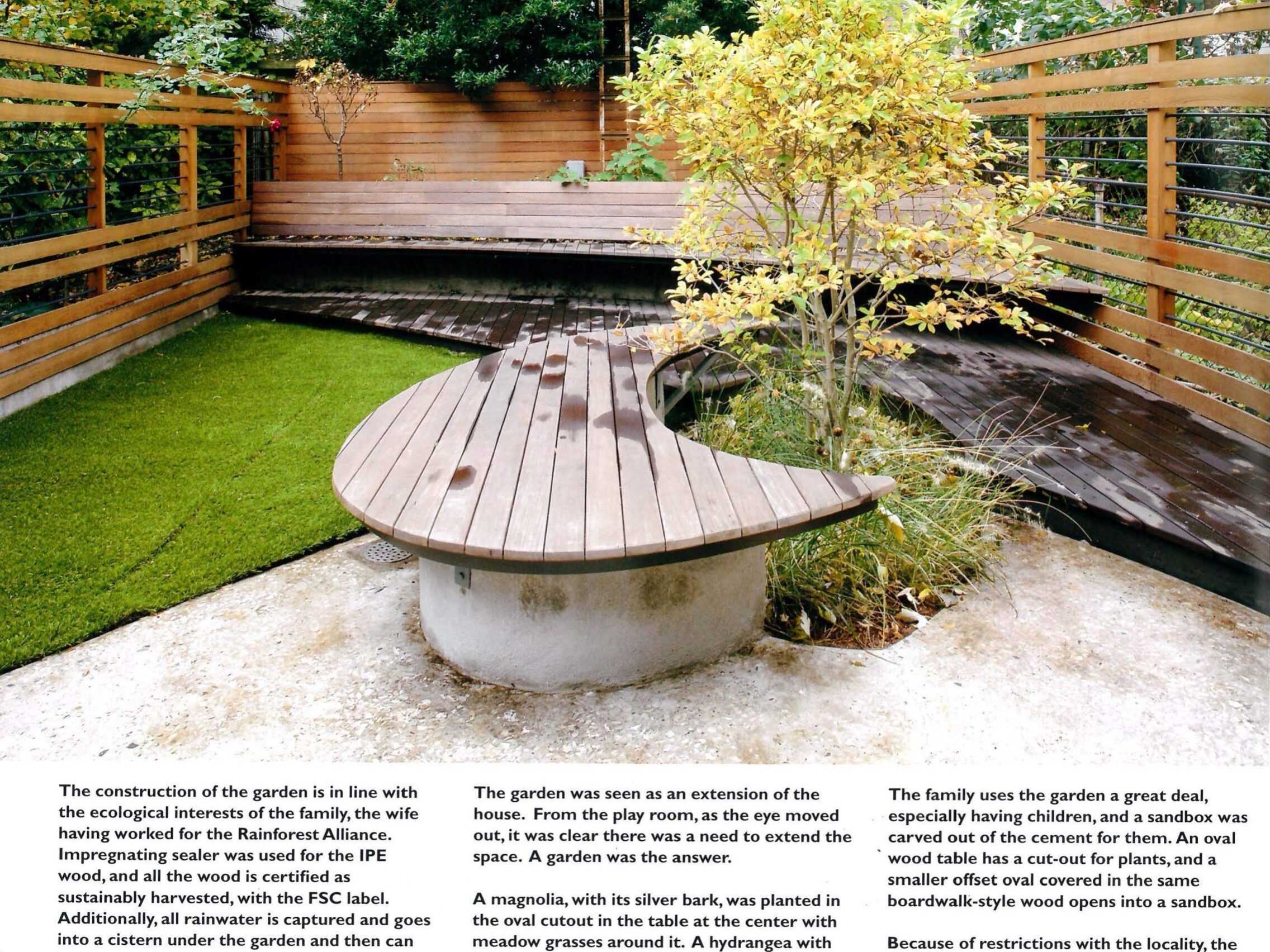 Stuarts Garden Rizzoli 10th street landscape architecture design