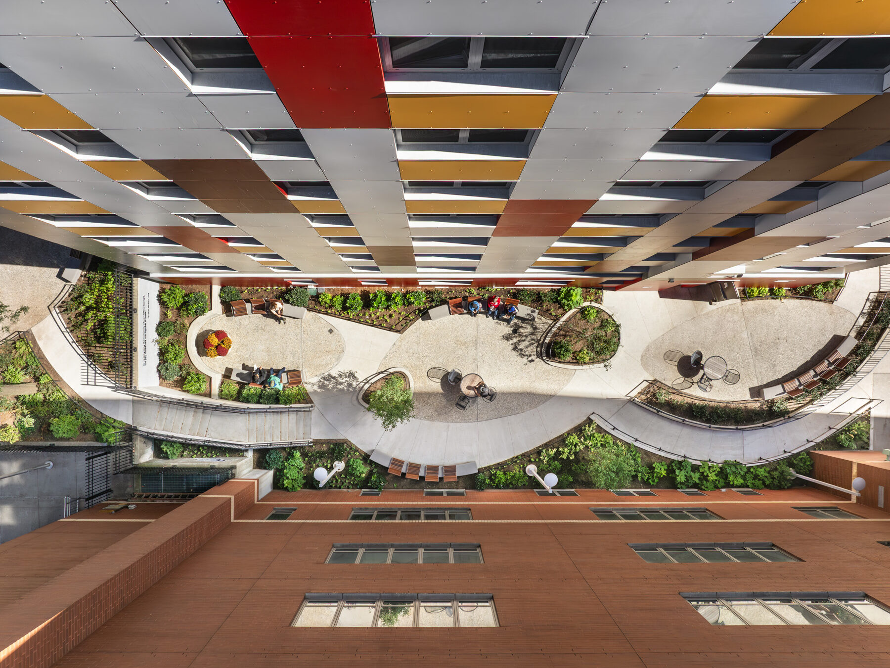 Audubon Houses, Bethune Gardens, Marshall Plaza, Location, Manhattan, New York, Architect: Curtis + Ginsberg Architects NYCHA PACT