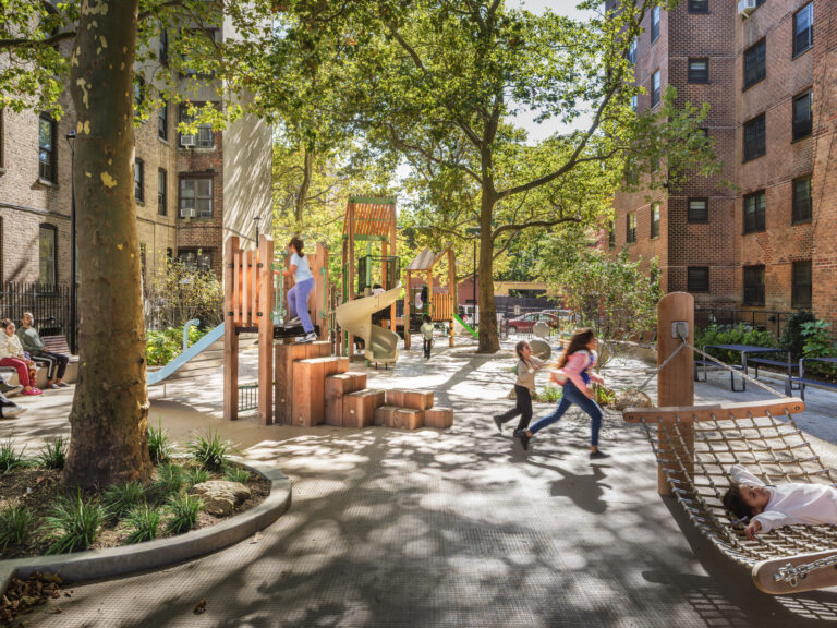 NYCHA PACT Audubon Houses, Bethune Gardens, Marshall Plaza, Location, Manhattan, New York, Architect: Curtis + Ginsberg Architects